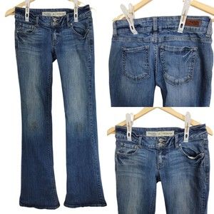 Charlotte Russe Flare Jeans Size 4 Long